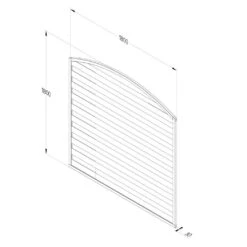 Forest - Decorative Dome Top Panel 6ft X 6ft - Alton Garden Centre 9 Forest - Decorative Dome Top Panel 6ft X 6ft - Alton Garden Centre -Stihl || COBRA || Wolf Sales DTP18 4 1024x1024 1