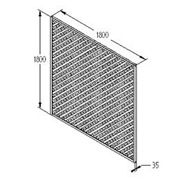 Forest - Rosemore Lattice 180 X 180cm - Alton Garden Centre 6 Forest - Rosemore Lattice 180 X 180cm - Alton Garden Centre - Image 4