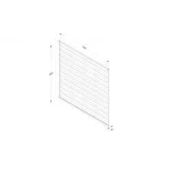Forest - Decorative Flat Top Fence Panel 6ft X 6ft - Alton Garden Centre 9 Forest - Decorative Flat Top Fence Panel 6ft X 6ft - Alton Garden Centre -Stihl || COBRA || Wolf Sales FTP18 4 1024x1024 1