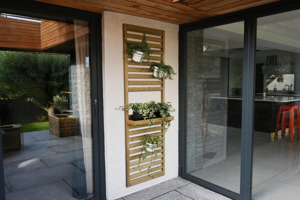 Forest - Slatted Wall Planter 1 Shelf - Alton Garden Centre 3 Forest - Slatted Wall Planter 1 Shelf - Alton Garden Centre