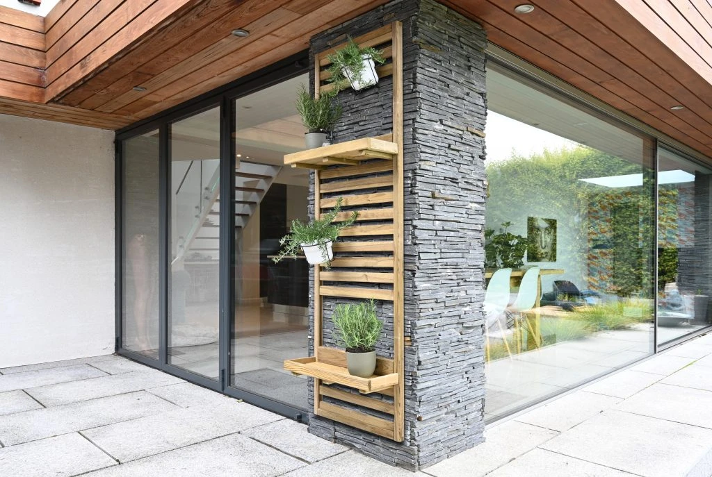 Forest - Slatted Wall Planter 2 Shelves - Alton Garden Centre 3 Forest - Slatted Wall Planter 2 Shelves - Alton Garden Centre