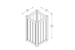 Forest - Slender Planter Small - Alton Garden Centre 9 Forest - Slender Planter Small - Alton Garden Centre -Stihl || COBRA || Wolf Sales SLPLAN75 7 1