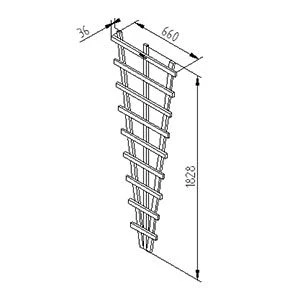 Forest - Heavy Duty Fan Trellis 180 X 66cm - Alton Garden Centre 6 Forest - Heavy Duty Fan Trellis 180 X 66cm - Alton Garden Centre - Image 4