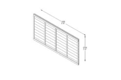 Forest - Pressure Treated Superlap Fence Panel 6ft X 3ft (1.83m X 0.91m) - Alton Garden Centre 7 Forest - Pressure Treated Superlap Fence Panel 6ft X 3ft (1.83m X 0.91m) - Alton Garden Centre -Stihl || COBRA || Wolf Sales TPSUPER63PTR 4 1