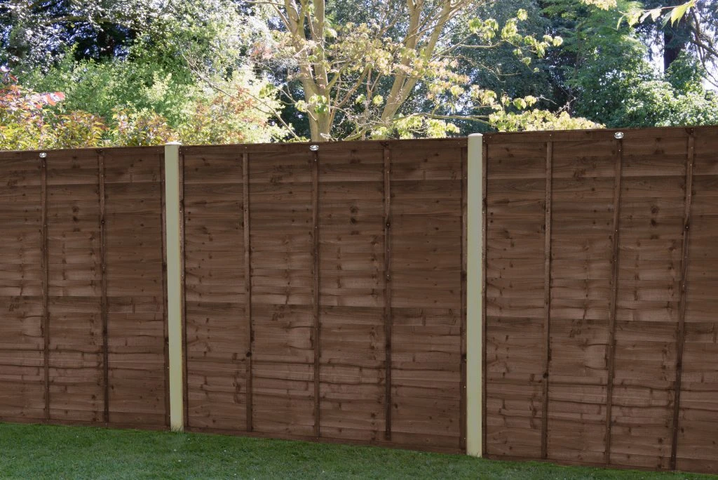 Forest - Pressure Treated Superlap Fence Panel Brown 6ft X 5'5ft (1.83m X 1.68m) - Alton Garden Centre 3 Forest - Pressure Treated Superlap Fence Panel Brown 6ft X 5'5ft (1.83m X 1.68m) - Alton Garden Centre