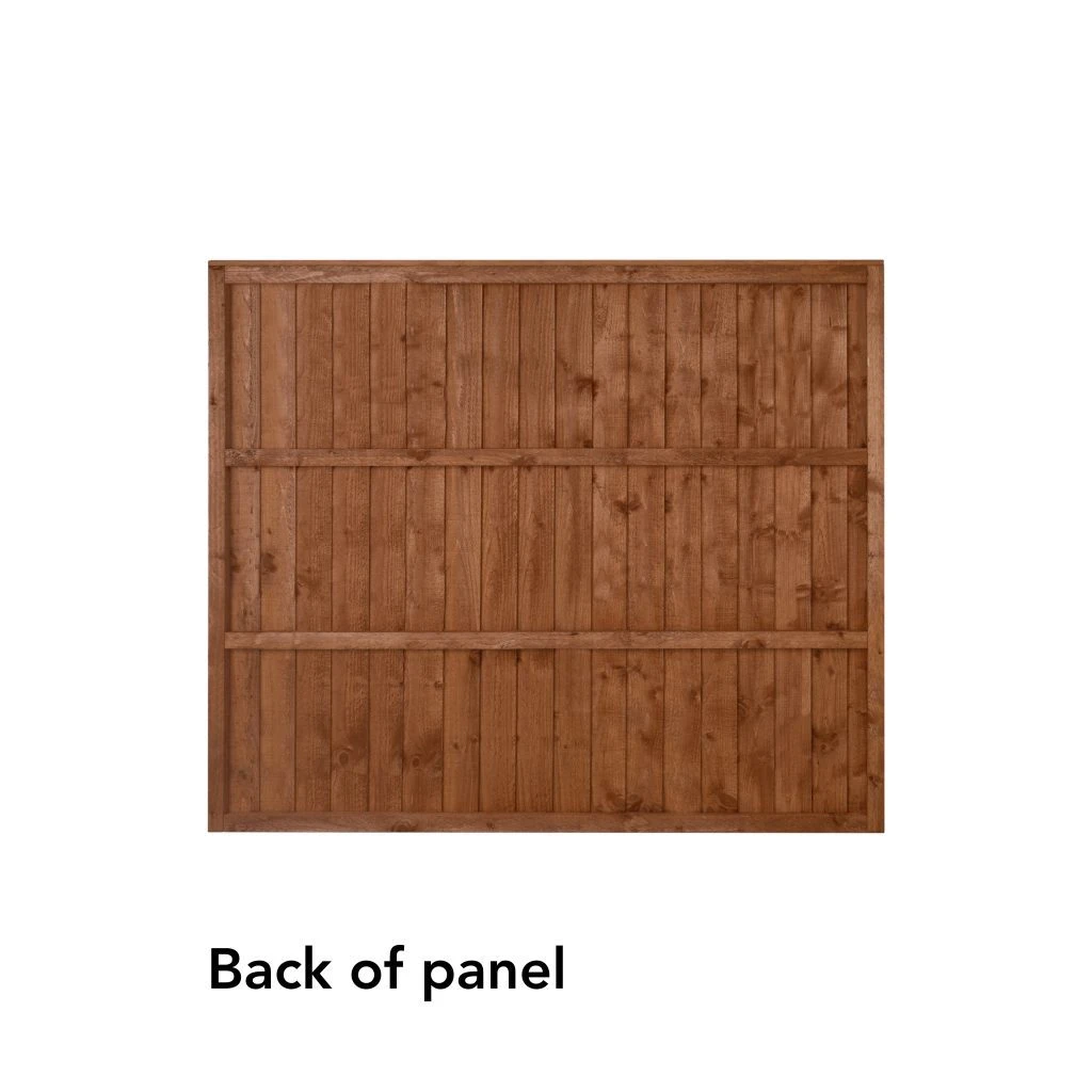 Forest - Dip Treated Closeboard Panel Brown 6ft X 6ft (1.83m X 1.83m) - Alton Garden Centre 5 Forest - Dip Treated Closeboard Panel Brown 6ft X 6ft (1.83m X 1.83m) - Alton Garden Centre - Image 3