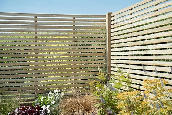 Forest - Pressure Treated Contemporary Slatted Fence Panel 6ft (1.8m X 1.8m) - Alton Garden Centre 3 Forest - Pressure Treated Contemporary Slatted Fence Panel 6ft (1.8m X 1.8m) - Alton Garden Centre