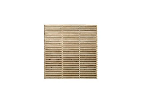Forest - Pressure Treated Contemporary Double Slatted Fence Panel 1.8m X 1.8m - Alton Garden Centre 5 Forest - Pressure Treated Contemporary Double Slatted Fence Panel 1.8m X 1.8m - Alton Garden Centre - Image 3