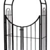 Panacea Arched Top Garden Arches With Gate - Black - Alton Garden Centre 2 Panacea Arched Top Garden Arches With Gate - Black - Alton Garden Centre -Stihl || COBRA || Wolf Sales products arch top garden arch w gate black
