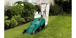 BOSCH Rotak 32 R Electric Lawnmower | Alton Garden Centre -Stihl || COBRA || Wolf Sales products bosch rotak 32r 1