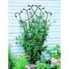 Panacea Forged Fan Trellis With Leaves - Black - Alton Garden Centre 1 Panacea Forged Fan Trellis With Leaves - Black - Alton Garden Centre -Stihl || COBRA || Wolf Sales products forged fan trellis with leaves