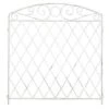 Panacea French Country Scroll Grid Link Fence - Distressed White - Alton Garden Centre 1 Panacea French Country Scroll Grid Link Fence - Distressed White - Alton Garden Centre -Stihl || COBRA || Wolf Sales products french country scroll grid link fence