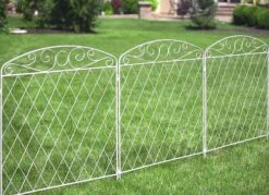 Panacea French Country Scroll Grid Link Fence - Distressed White - Alton Garden Centre 5 Panacea French Country Scroll Grid Link Fence - Distressed White - Alton Garden Centre -Stihl || COBRA || Wolf Sales products french country scroll grid link fence 2