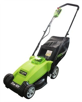 Greenworks GWG40LM35K2 35cm Cordless Lawnmower, 2Ah Li Battery And Charger - Alton Garden Centre 3 Greenworks GWG40LM35K2 35cm Cordless Lawnmower, 2Ah Li Battery And Charger - Alton Garden Centre