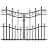 Panacea Kensington Fence Gate - Black - Alton Garden Centre 2 Panacea Kensington Fence Gate - Black - Alton Garden Centre -Stihl || COBRA || Wolf Sales products kensington fence gate