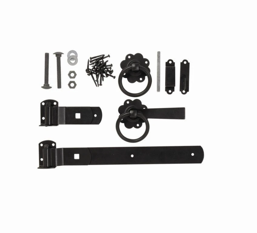 Forest - Europa Gate Fixings Black Zinc Coated - Alton Garden Centre 3 Forest - Europa Gate Fixings Black Zinc Coated - Alton Garden Centre