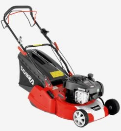 Cobra RM40SPB Self Propelled Rear Roller Petrol Lawn Mower - Alton Garden Centre